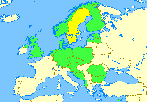 3400MHz Allocations as at April 2012